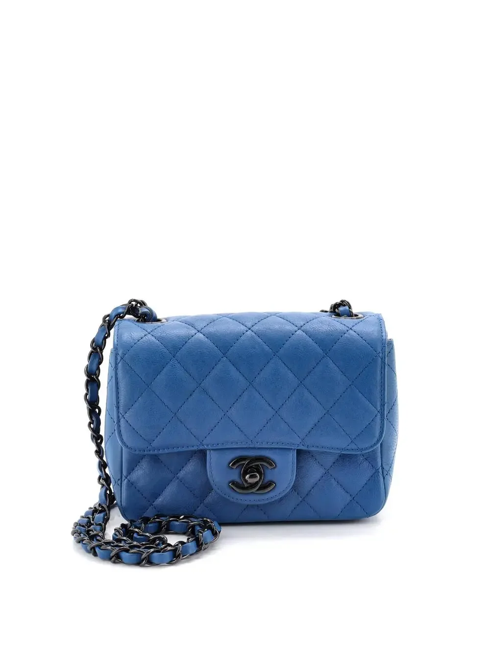 Chanel So Black Square Classic Single #327423C45B